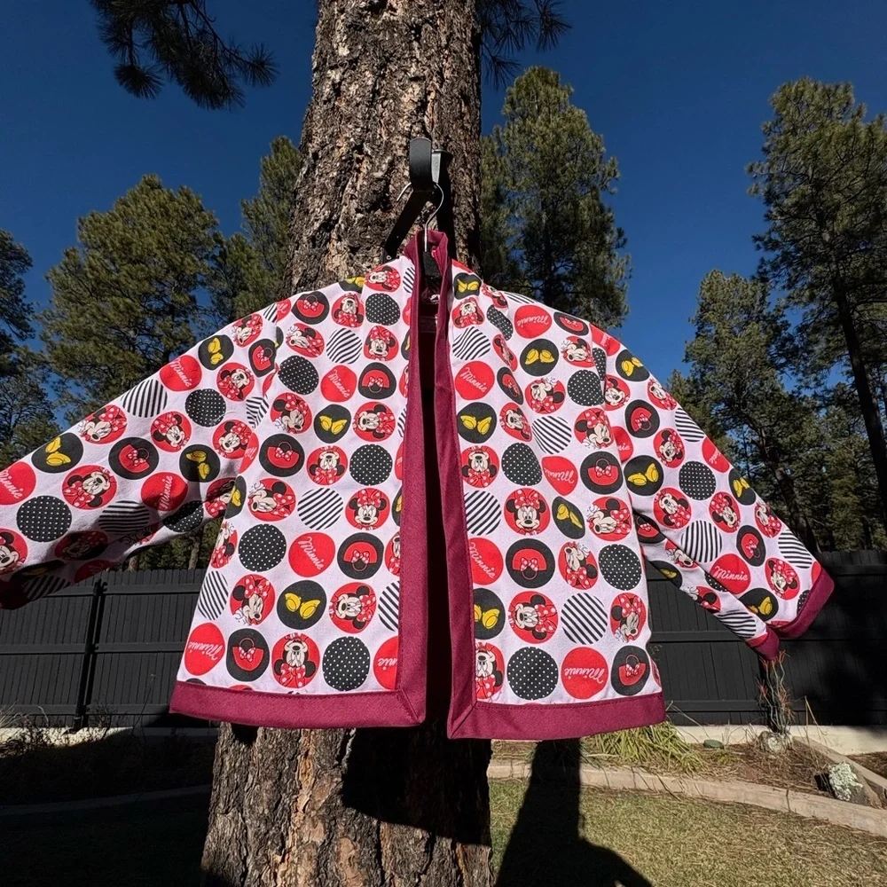 4t Vintage quilted Minnie Mouse jacket